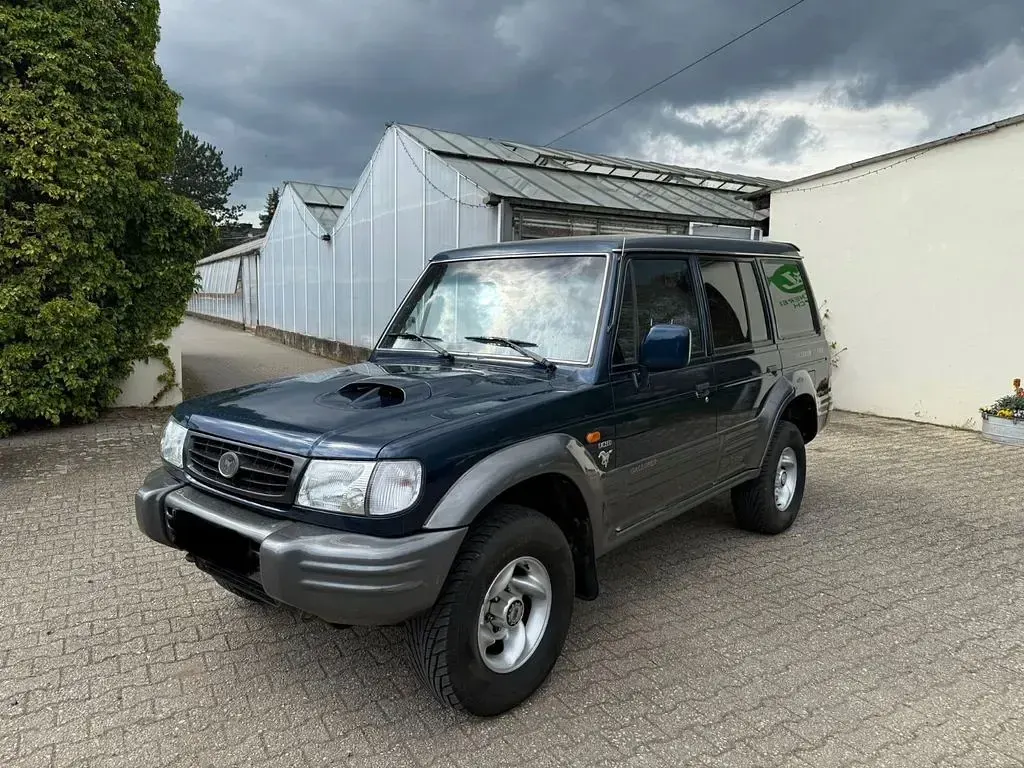 Gebraucht Hyundai Galloper 99 PS (72 kW) 2001 Blau SUV