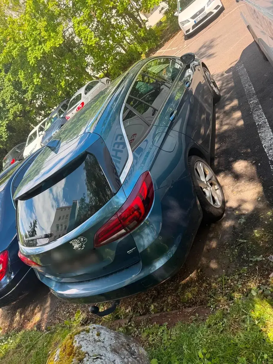 Gebraucht Opel Astra 120 PS (88 kW) 2017 Blau Kombi