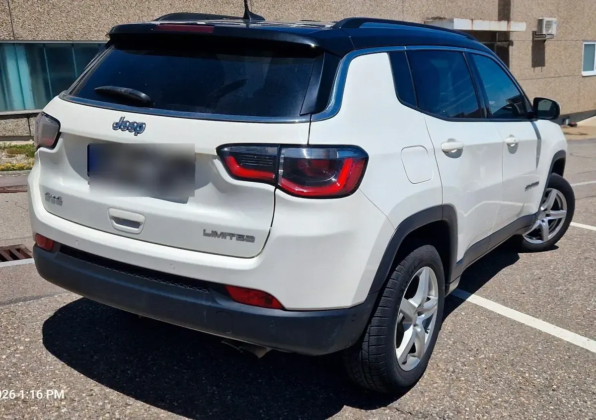 Gebraucht Jeep Compass Limited 170 PS (125 kW) 2018 Weiß SUV