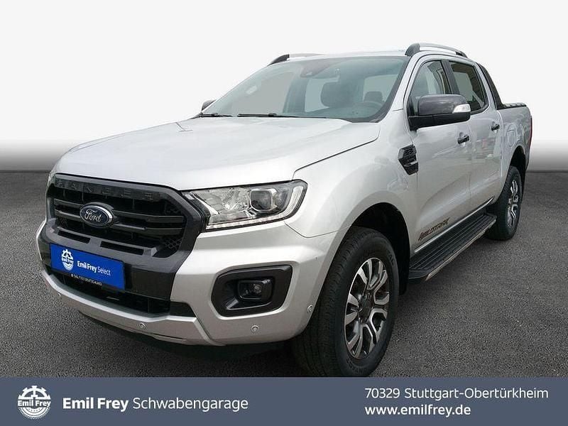 Moondust silver (metallic) Gebraucht 2021 Ford Ranger Wildtrack Abholung | 33.490 € (Guter Preis) - Bild 1/4