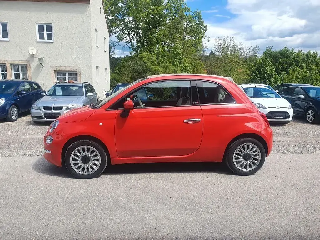 Gebraucht Fiat 500 Lounge 69 PS (50 kW) 2015 Rot Cabrio