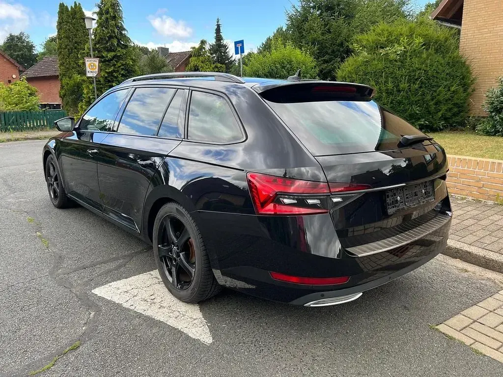 Gebraucht Skoda Superb SportLine 200 PS (147 kW) 2020 Schwarz Limousine