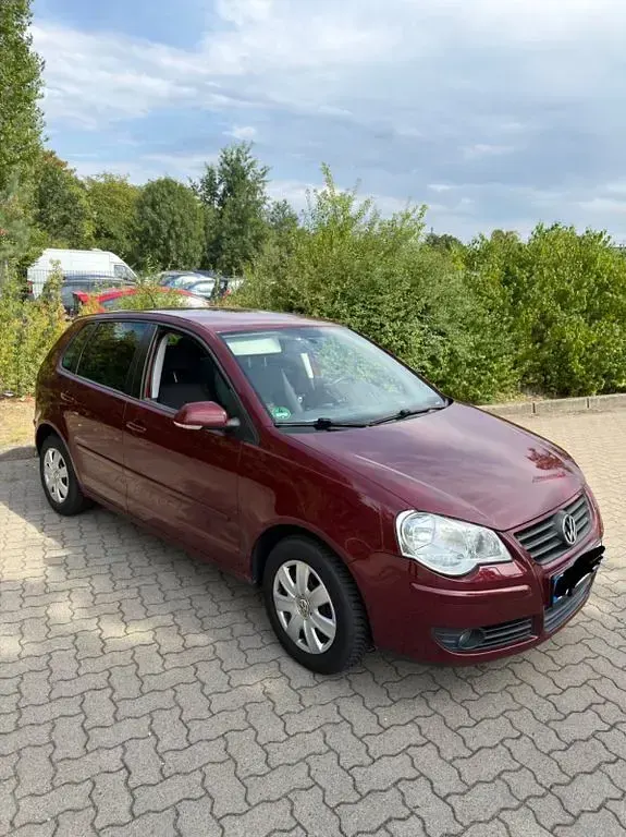 Gebraucht VW Polo United 80 PS (58 kW) 2008 Rot Kleinwagen