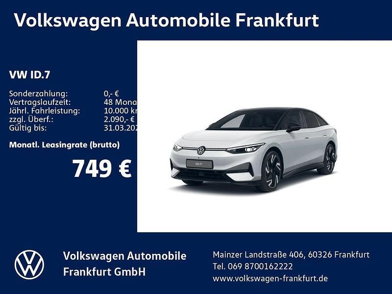 Neu VW ID.7 Pro 210 kW (286 PS) 2026 Weiß Limousine
