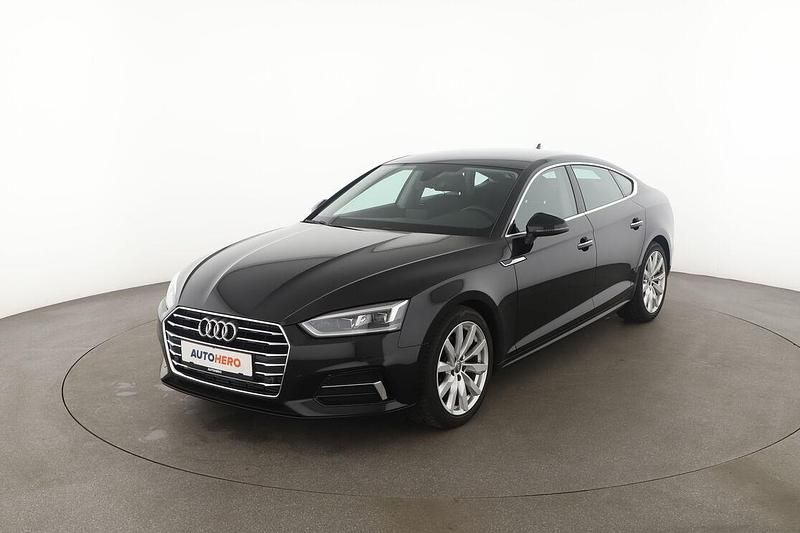 Schwarz Gebraucht 2018 Audi A5 Sportback Design Kleinwagen | 23.210 € (Guter Preis) - Bild 1/3