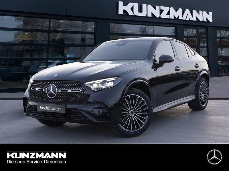 Obsidianschwarz metallic Gebraucht 2026 Mercedes GLC300 AMG Coupé | 67.790 € (Guter Preis) - Bild 1/4