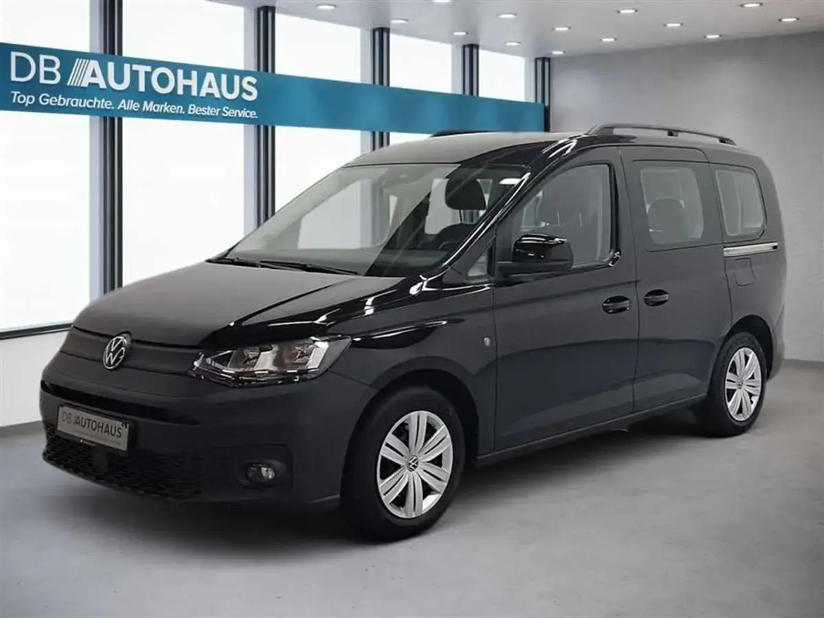 Second-hand VW Caddy 122 CP (89 kW) 2022 Negru Monovolum