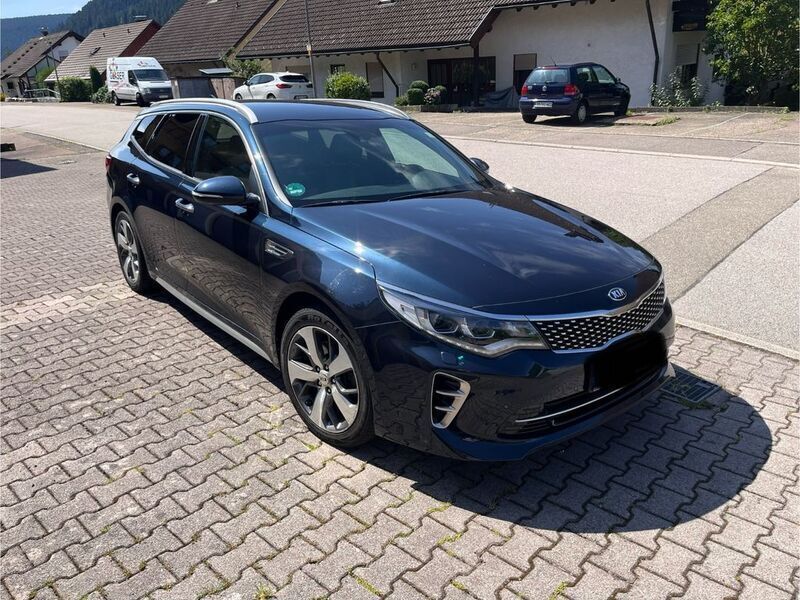 Blau Gebraucht 2017 Kia Optima GT-Line Kombi | 16.500 € (Fairer Preis) - Bild 1/4