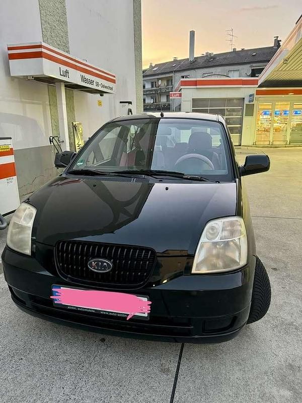 Schwarz Gebraucht 2004 Kia Picanto 2 Kleinwagen | 2.000 € (Etwas zu teuer) - Bild 1/4