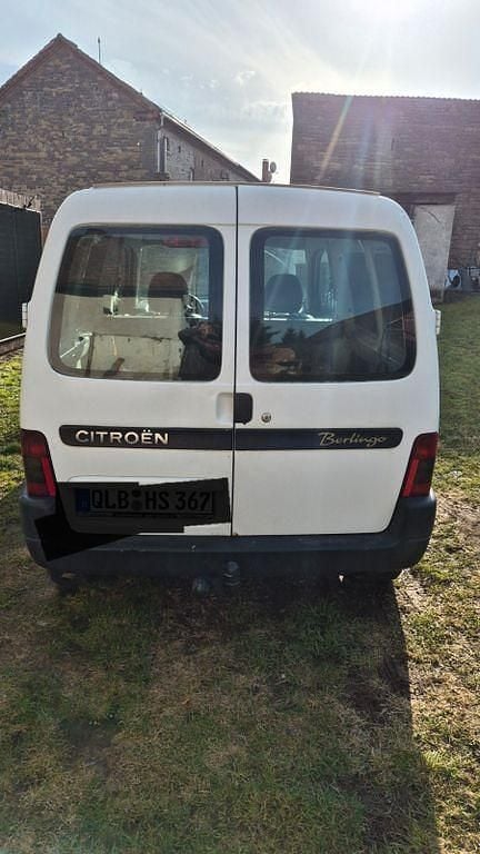 Gebraucht Citroën Berlingo 69 PS (50 kW) 2003 Weiß Van / Kleinbus