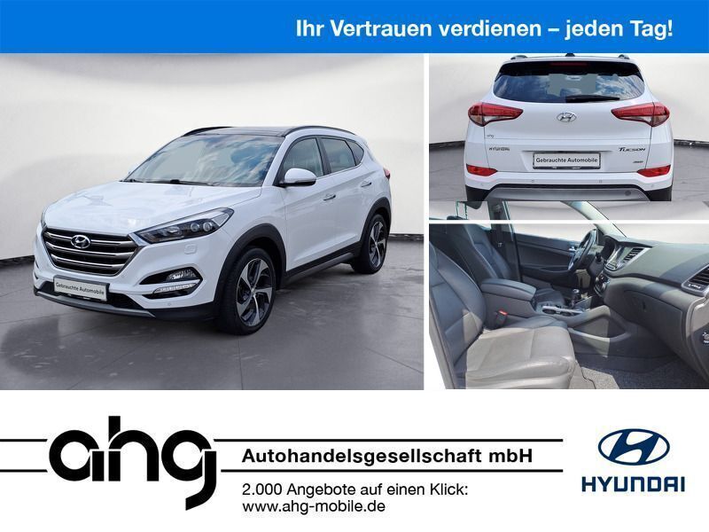 Weiß Gebraucht 2016 Hyundai Tucson Premium SUV | 15.960 € (Fairer Preis) - Bild 1/4