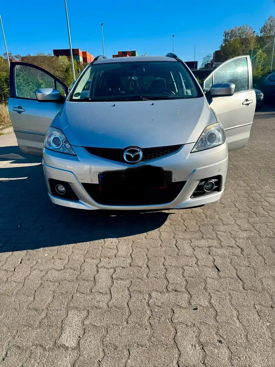 Second-hand Mazda 5 2009 Argintiu Monovolum