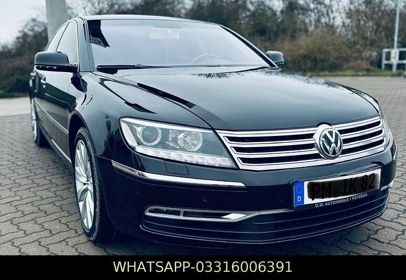Schwarz Gebraucht 2012 VW Phaeton Limousine | 9.999 € (Teuer) - Bild 1/4