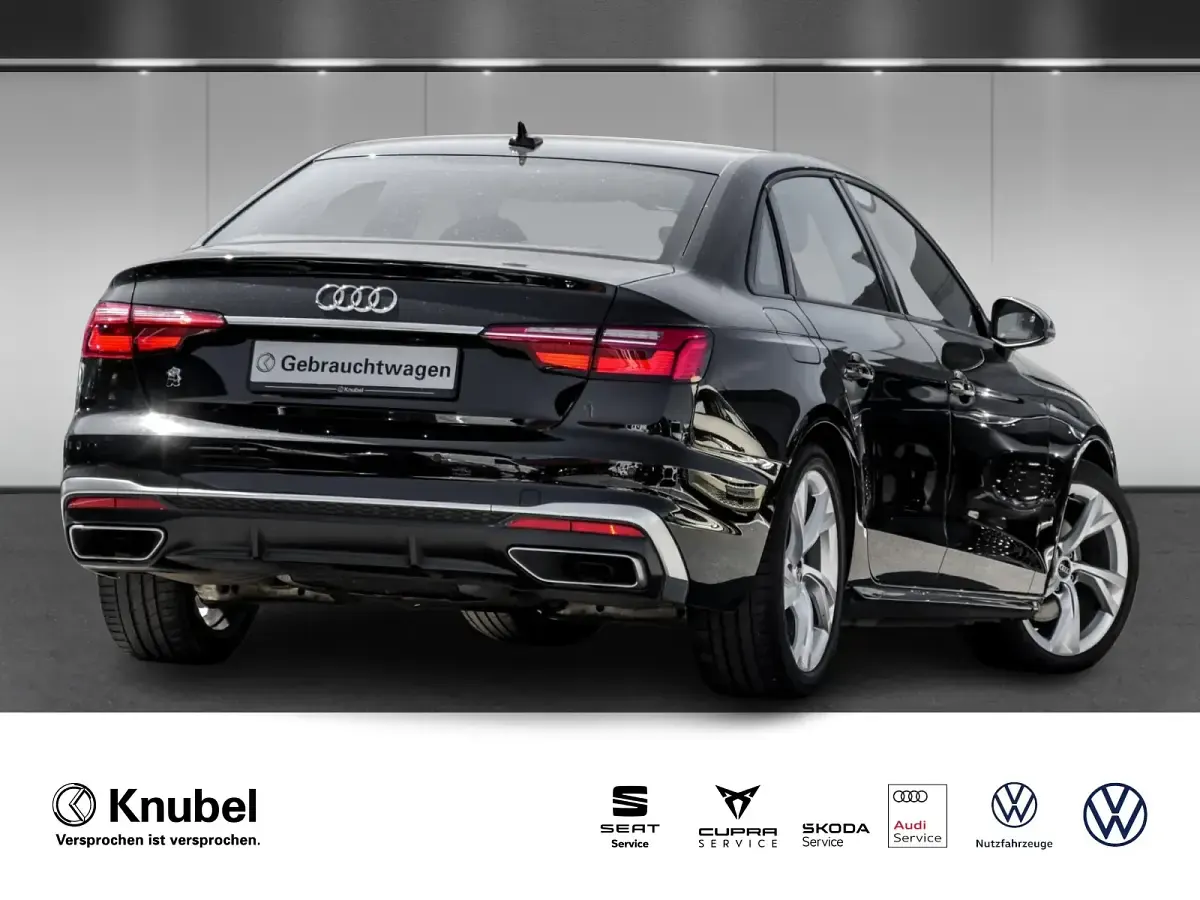 Gebraucht Audi A4 S-Line 204 PS (150 kW) 2023 Schwarz Limousine