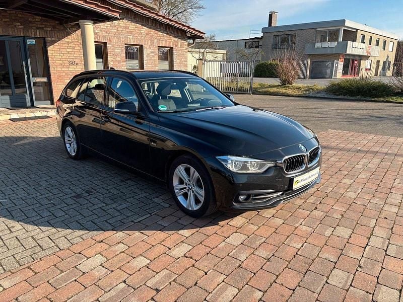Gebraucht BMW 320 Sport Line 190 PS (139 kW) 2018 Schwarz Kombi