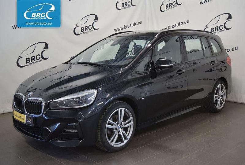Schwarz Gebraucht 2022 BMW 218 Gran Tourer M Sport Van / Kleinbus | 18.900 € (Fairer Preis) - Bild 1/4