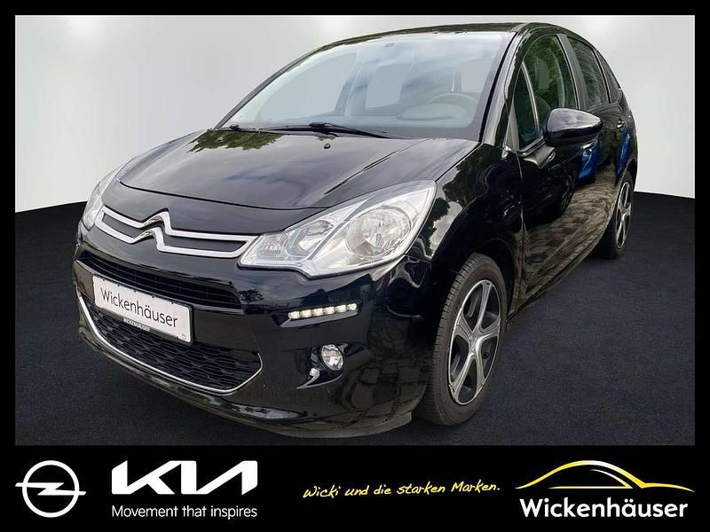 Lackierung schwarz perla nera/ Gebraucht 2016 Citroën C3 PureTech Kleinwagen | 8.190 € (Fairer Preis) - Bild 1/4