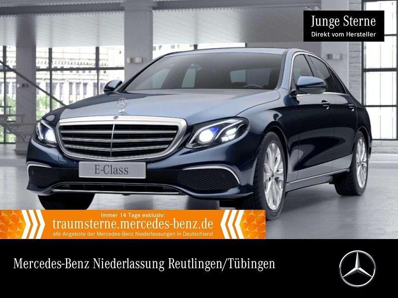 Blau Gebraucht 2020 Mercedes E450 Avantgarde Limousine | 39.890 € (Superpreis) - Bild 1/3