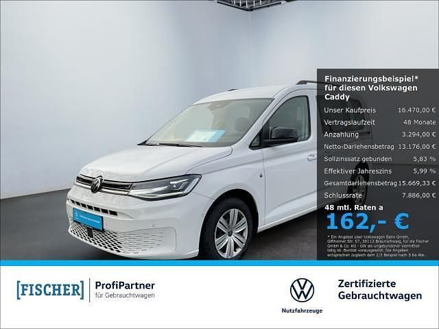Gebraucht VW Caddy Life 122 PS (89 kW) 2022 Weiss Van / Kleinbus