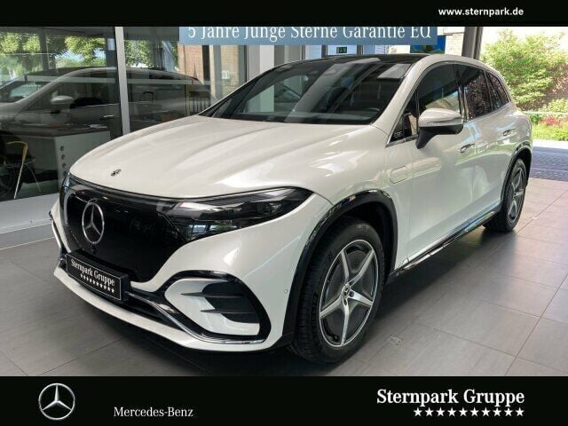 Weiß Gebraucht 2023 Mercedes EQS450+ AMG SUV | 77.890 € (Superpreis) - Bild 1/4