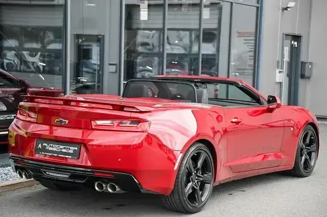 Gebraucht Chevrolet Camaro 453 PS (333 kW) 2019 Garnet red metallic Cabrio