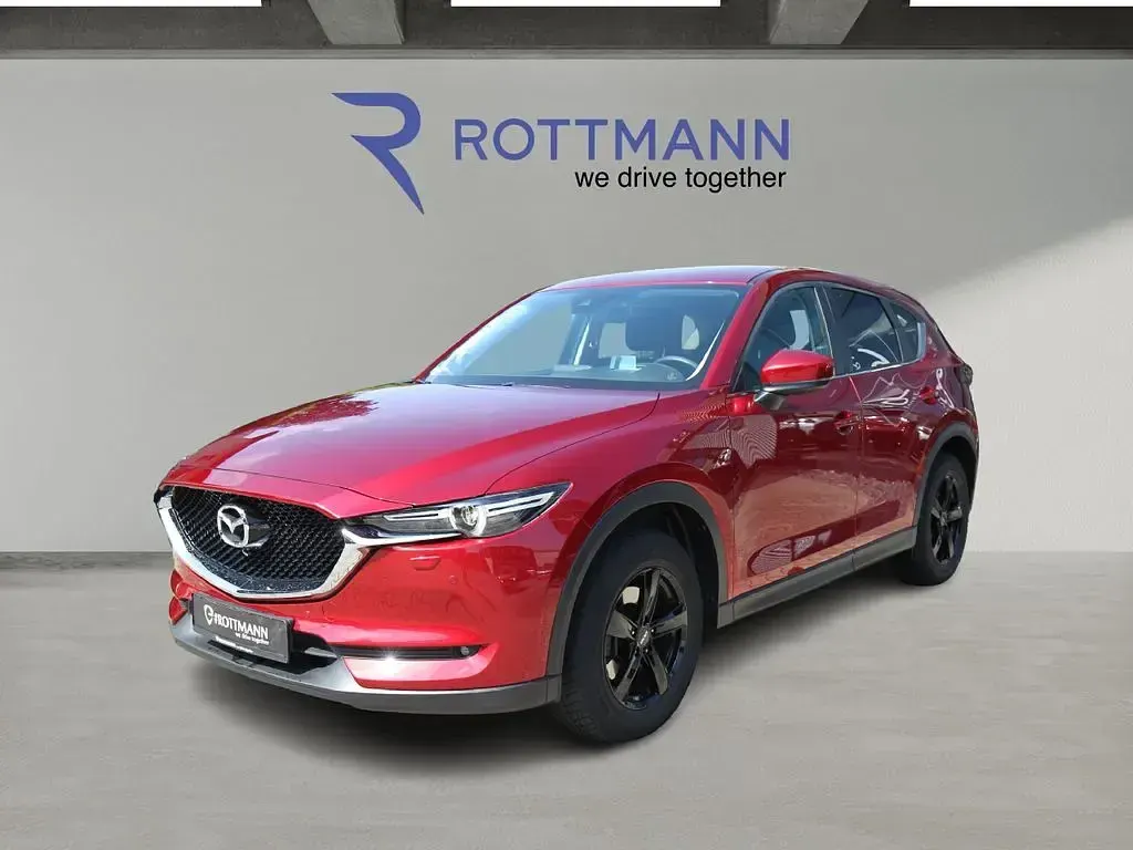 Gebraucht Mazda CX-5 Exclusive 150 PS (110 kW) 2019 Rot SUV