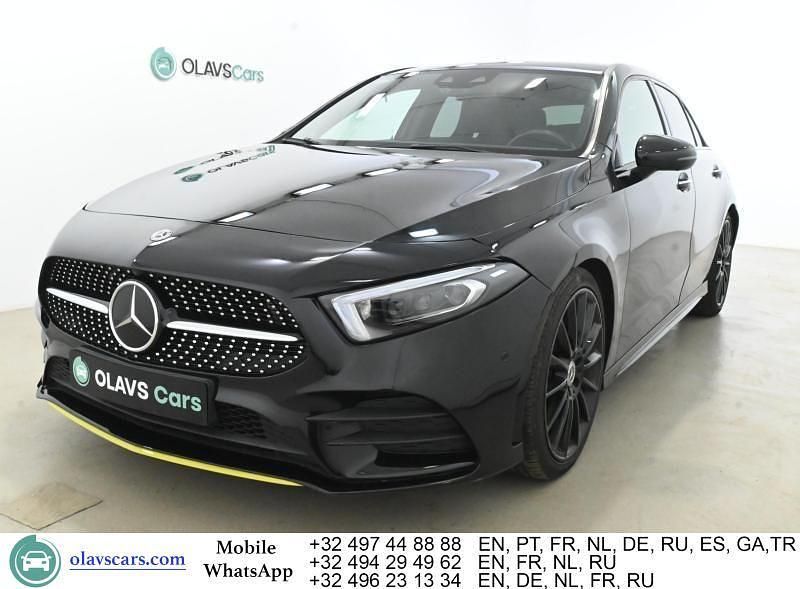 Schwarz Gebraucht 2018 Mercedes A250 AMG Limousine | 18.634 € (Superpreis) - Bild 1/4