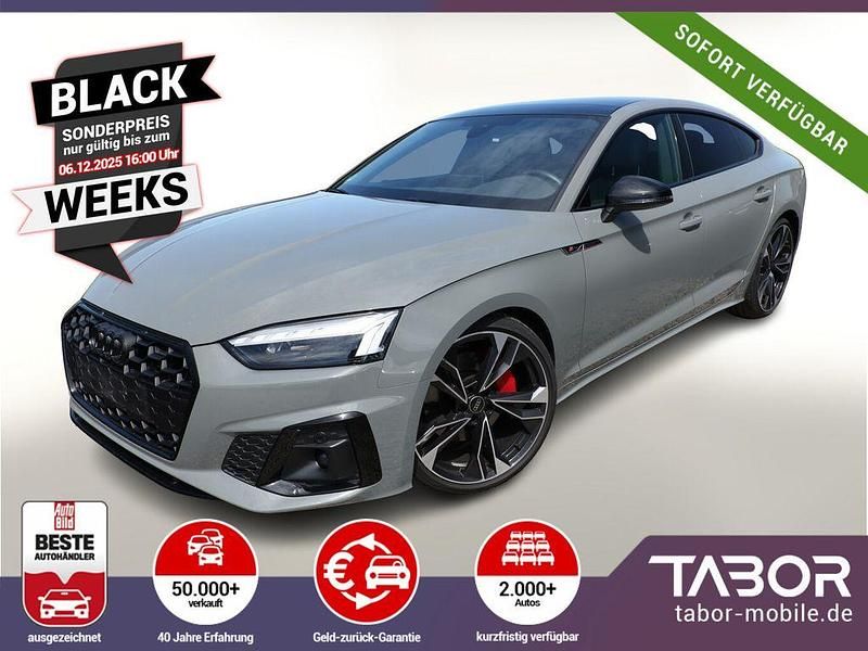 Grau Gebraucht 2022 Audi A5 Sportback S-Line Kleinwagen | 42.388 € (Teuer) - Bild 1/4