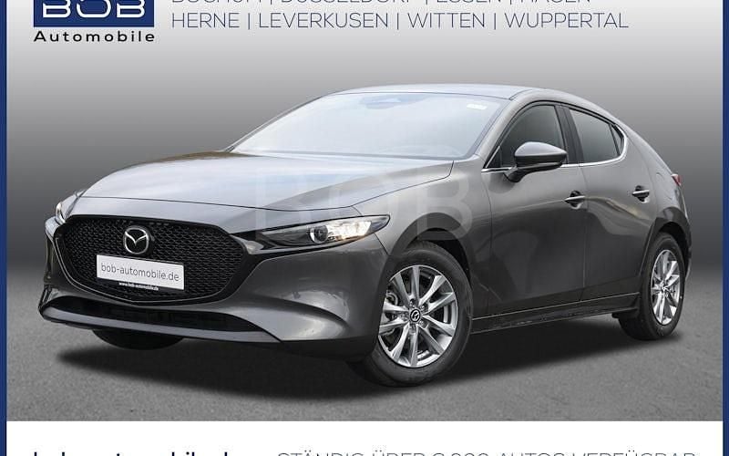 Neu Mazda 3 Prime-Line 140 PS (102 kW) 2025 Machine gray Limousine