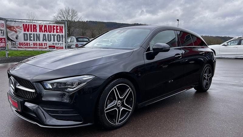 Gebraucht Mercedes CLA200 Shooting Brake AMG line 163 PS (119 kW) 2023 Schwarz Kombi