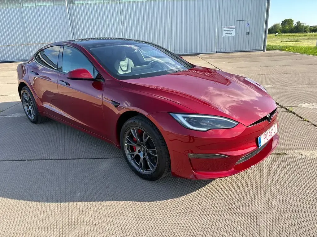 Gebraucht Tesla Model S Plaid 759 kW (1033 PS) 2023 Rot Kleinwagen
