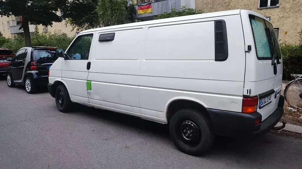Gebraucht VW T4 88 PS (64 kW) 2003 Weiß Van