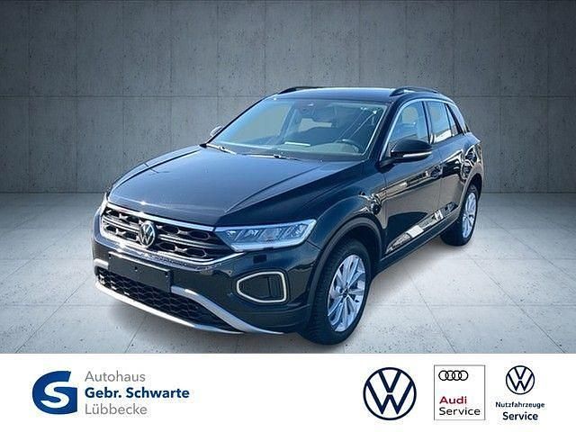 Schwarz Gebraucht 2024 VW T-Roc Life SUV | 26.440 € (Guter Preis) - Bild 1/4