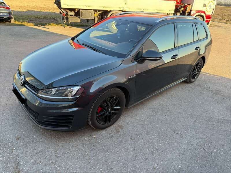 Grau Gebraucht 2016 VW Golf VII GTD Kombi | 13.990 € (Fairer Preis) - Bild 1/4
