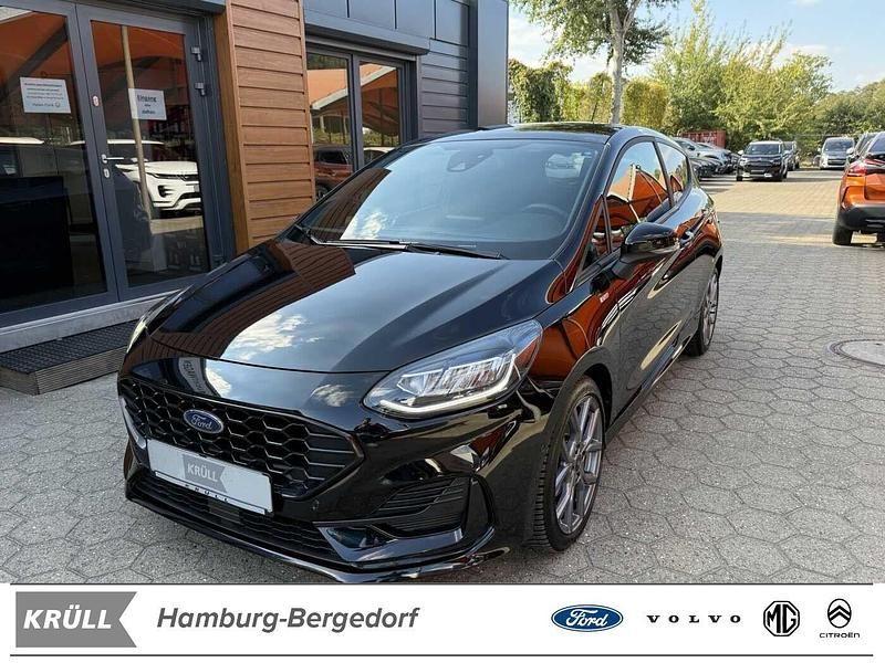 Schwarz Gebraucht 2022 Ford Fiesta ST-Line X | 16.911 € (Fairer Preis) - Bild 1/4