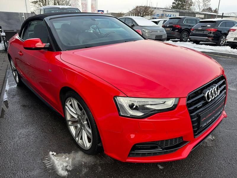 Gebraucht Audi A5 Cabriolet S-line plus 190 PS (139 kW) 2016 Rot Cabrio