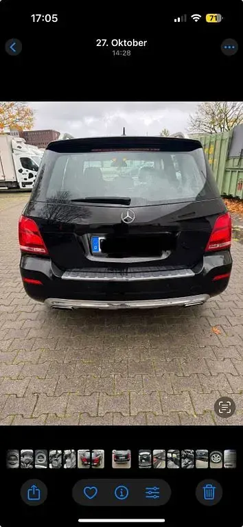 Gebraucht Mercedes GLK220 170 PS (125 kW) 2014 Schwarz SUV