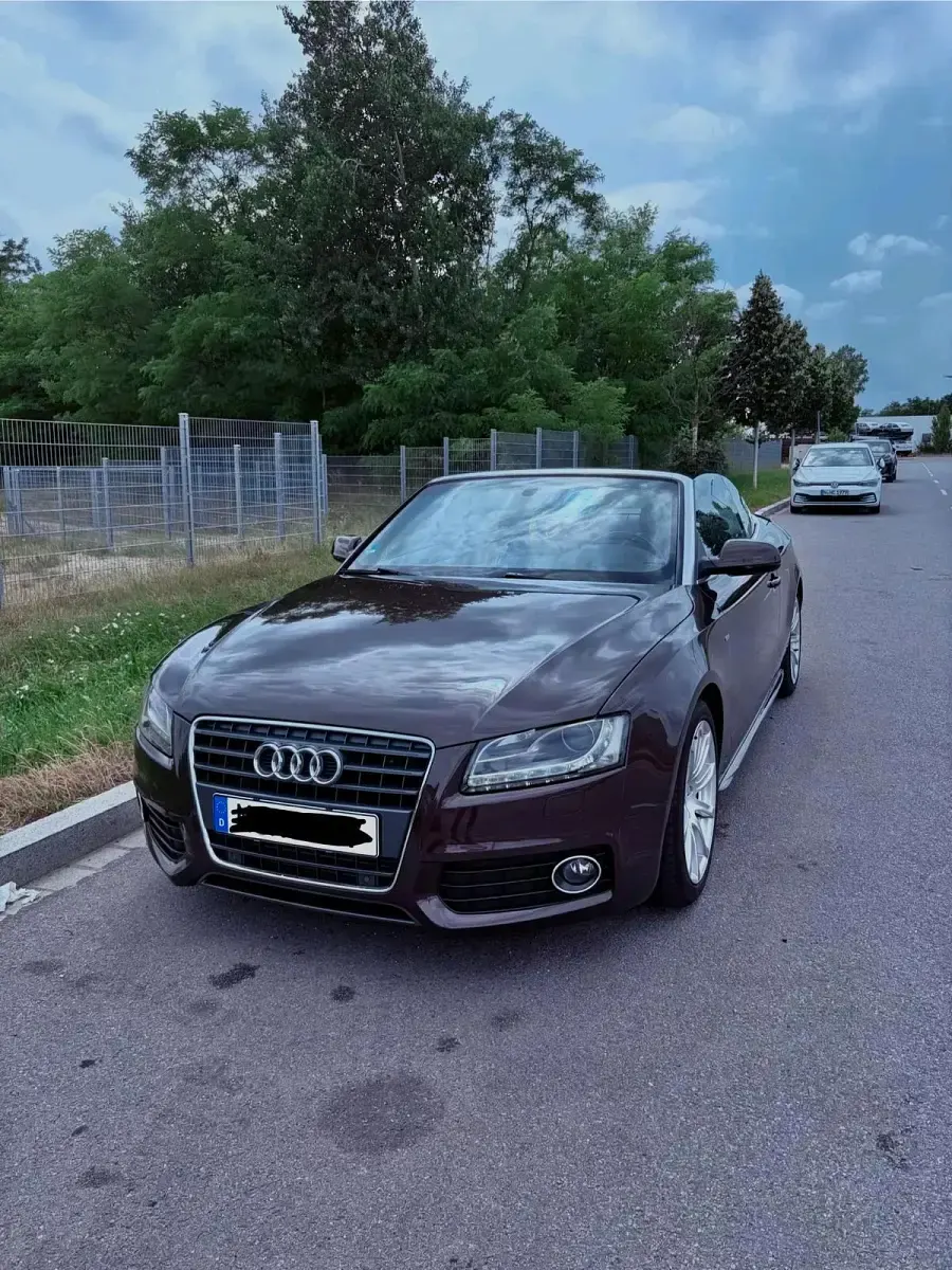 Gebraucht Audi A5 Cabriolet S-Line 170 PS (125 kW) 2011 Braun Cabrio