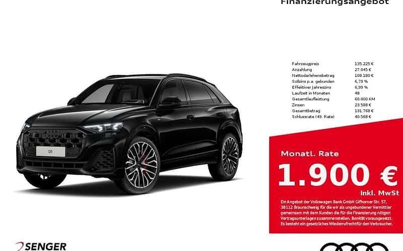 Schwarz Neu 2025 Audi Q8 Business SUV | 135.225 € - Bild 1/4