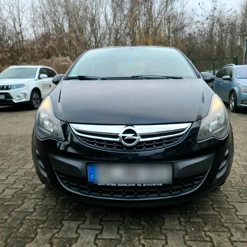 Gebraucht Opel Corsa Eco 69 PS (50 kW) 2013 Schwarz Kleinwagen