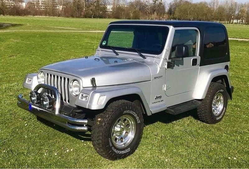 Silber Gebraucht 2006 Jeep Wrangler Sport SUV | 15.500 € (Superpreis) - Bild 1/4
