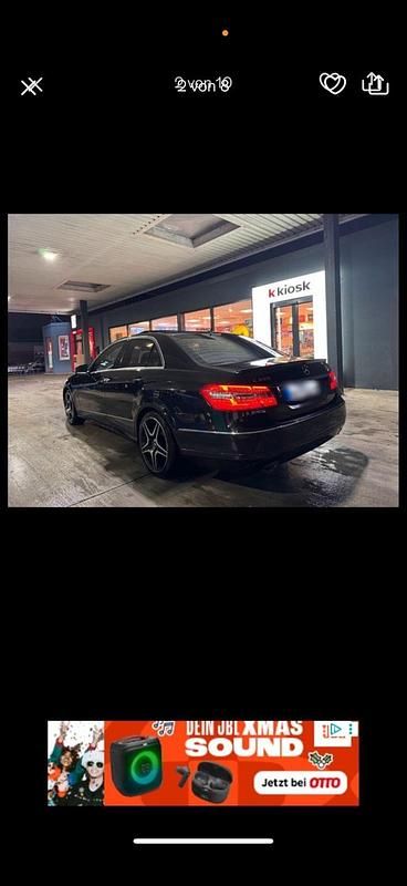 Brugt Mercedes E350 265 HK (194 kW) 2010 Sort Sedan
