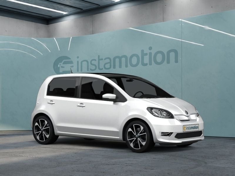 Gebraucht Skoda Citigo-e IV Fun 61 kW (83 PS) 2020 Weiß Kleinwagen