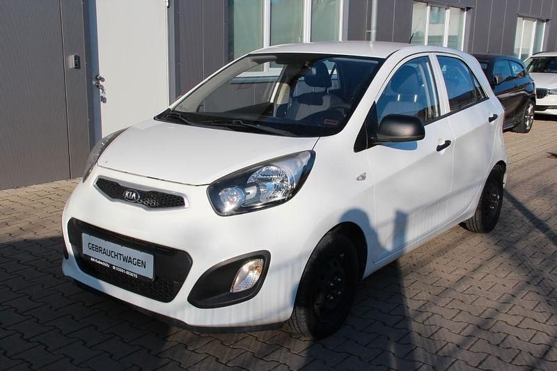 Gebraucht Kia Picanto 69 PS (50 kW) 2013 Weiß Kleinwagen