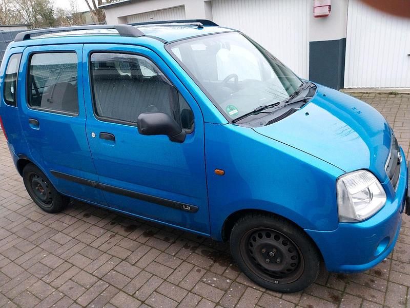Gebraucht Suzuki Wagon R+ 96 PS (70 kW) 2003 Blau Van / Kleinbus