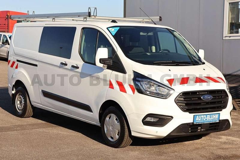 Gebraucht Ford Transit Custom 131 PS (96 kW) 2021 Frostweiß Van / Kleinbus