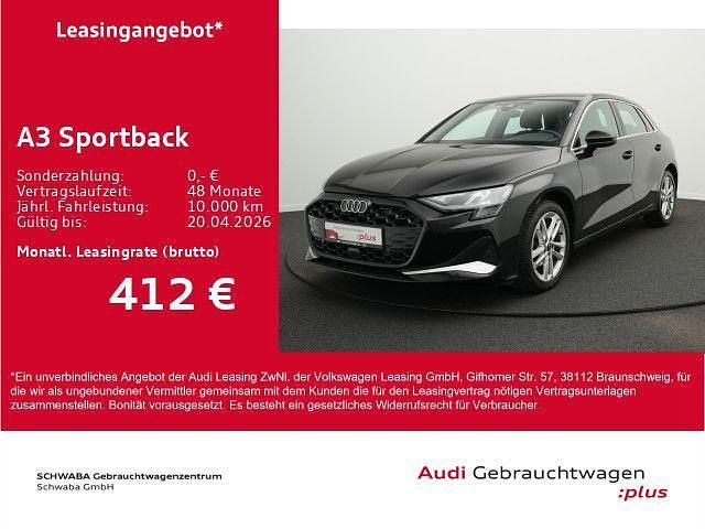 Gebraucht Audi A3 Advanced Plus 150 PS (110 kW) 2025 Mythosschwarz metallic Limousine
