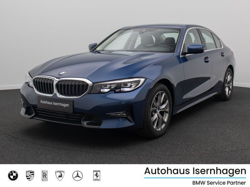 Phytonicblau metallicc1mschwarz Gebraucht 2022 BMW 320 Sport Line Limousine | 29.499 € (Guter Preis) - Bild 1/4