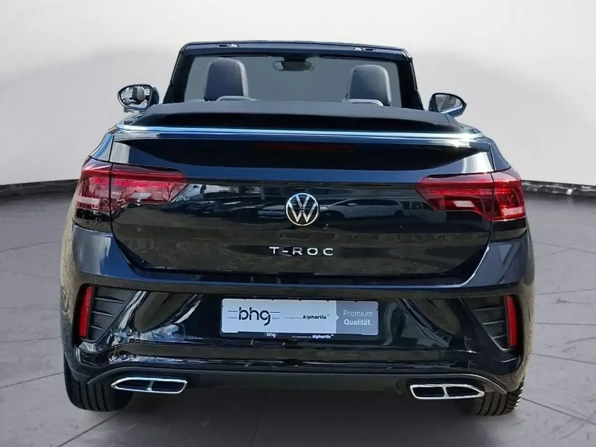 Neu VW T-Roc Cabriolet R-line 150 PS (110 kW) 2025 Schwarz Cabrio