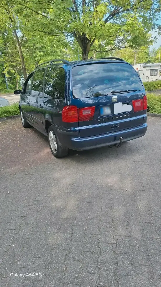 Gebraucht Seat Alhambra 140 PS (102 kW) 2006 Blau Van / Kleinbus
